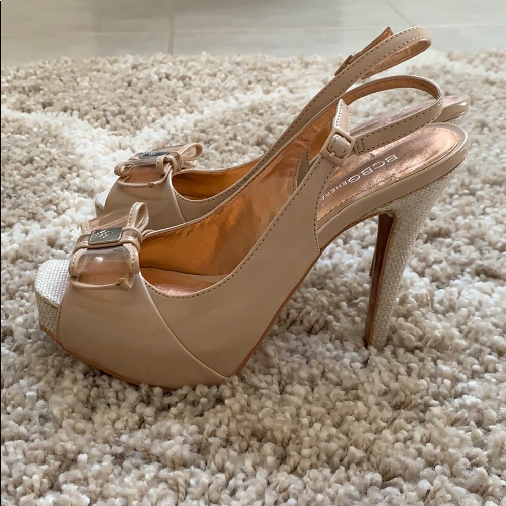 BCBG Platform Pumps